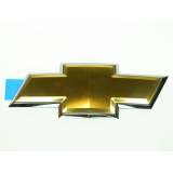 Эмблема решетки радиатора Шевроле (крест) большая н/о золотистая Китай
